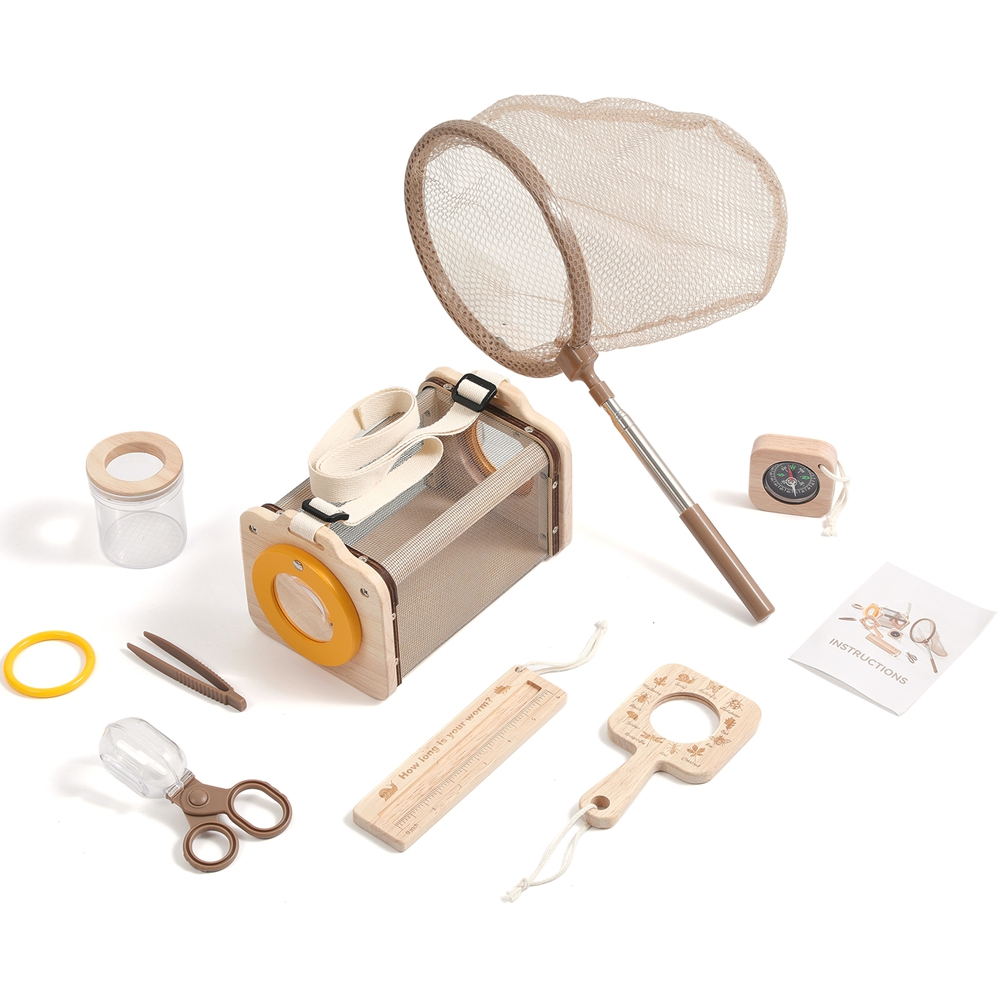 Outdoor Adventure Toys - Giocattoli Educativi Montessori, Set per Avventure
