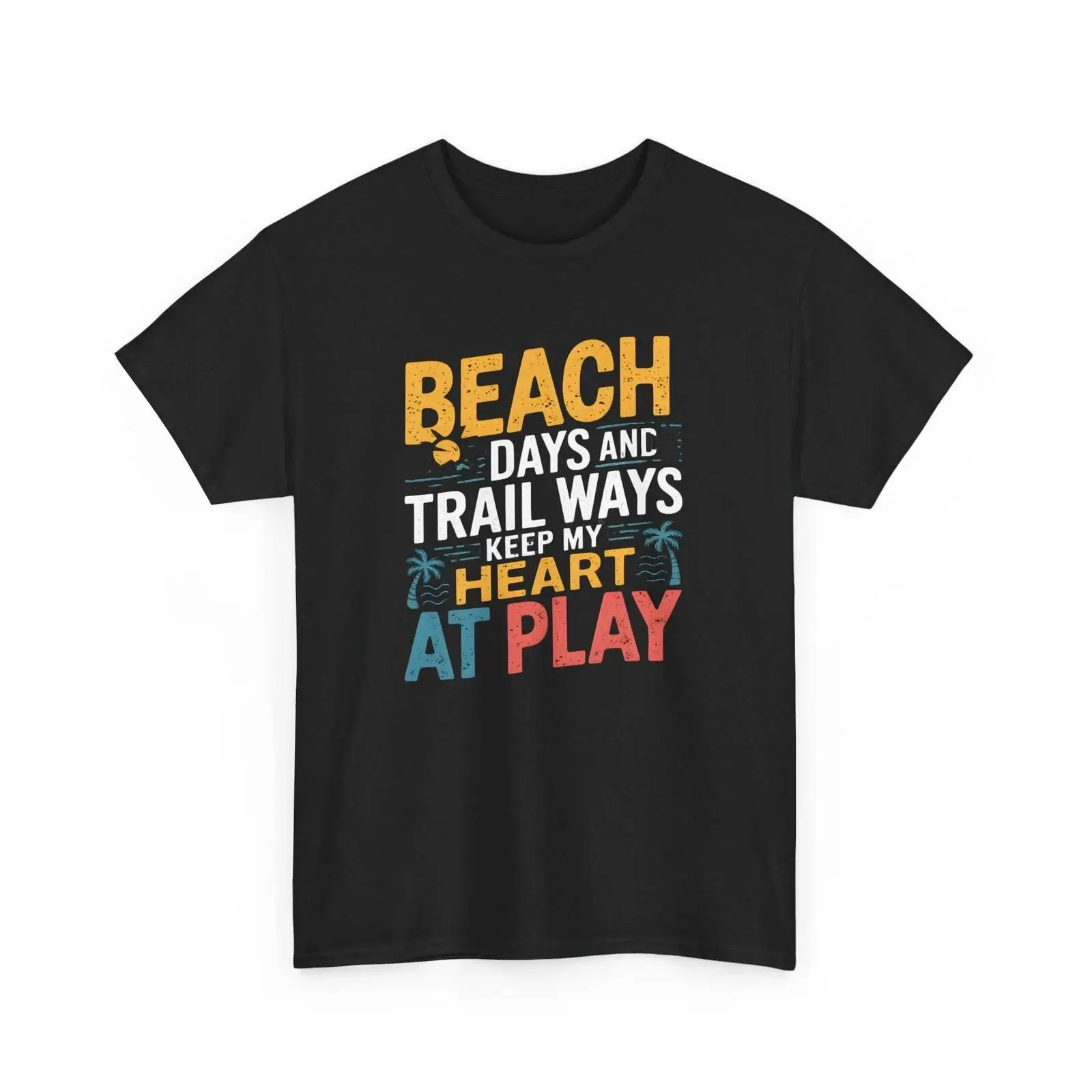 Outdoor Adventure Quotes Short - T-shirt da uomo vintage con citazione