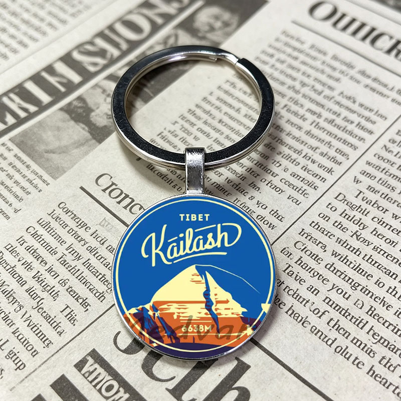 Outdoor Adventure Enthusiast - Portachiavi in Vetro per Campeggio e
