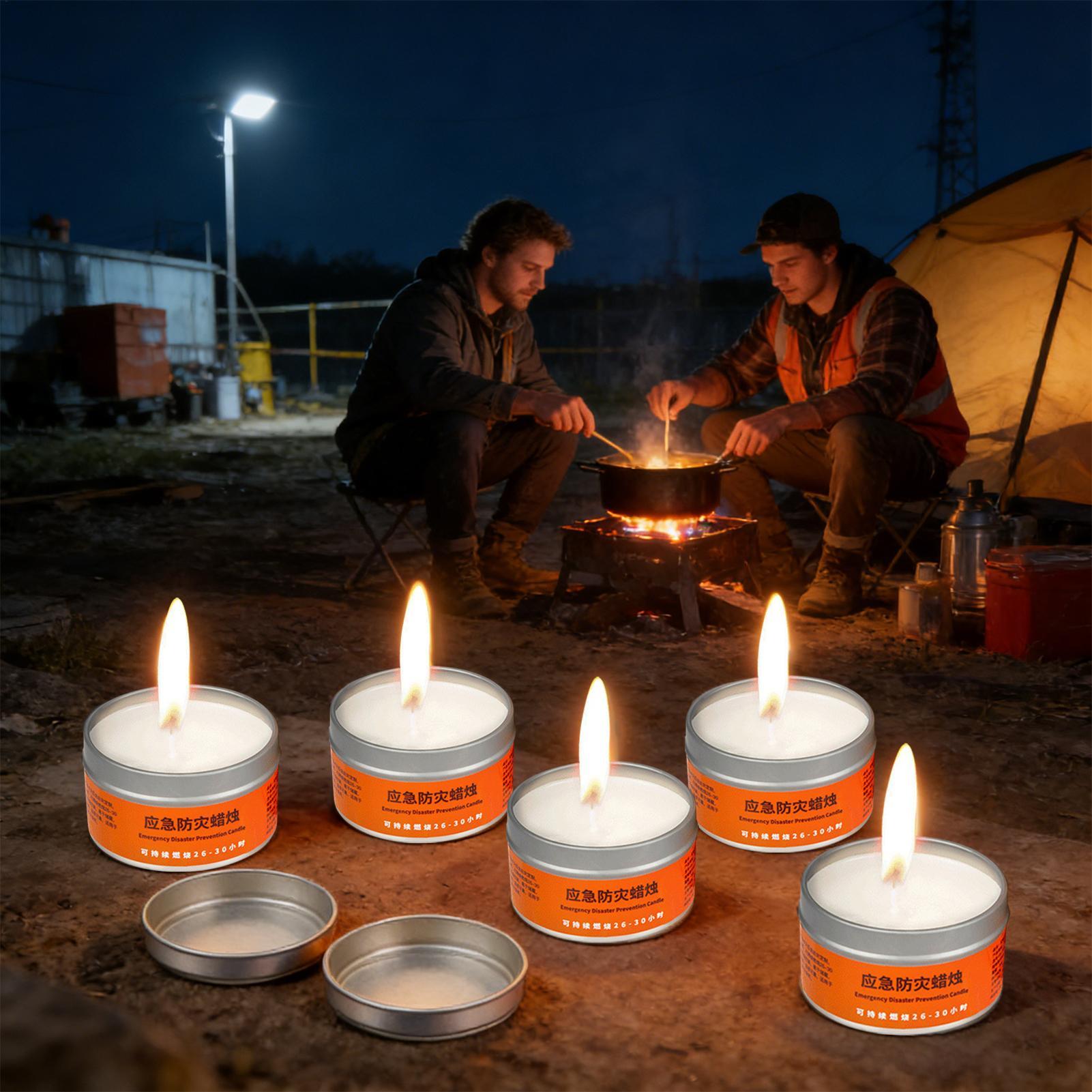 Outdoor Adventure Hours - Candela di Sopravvivenza a Luminosità Stabile,