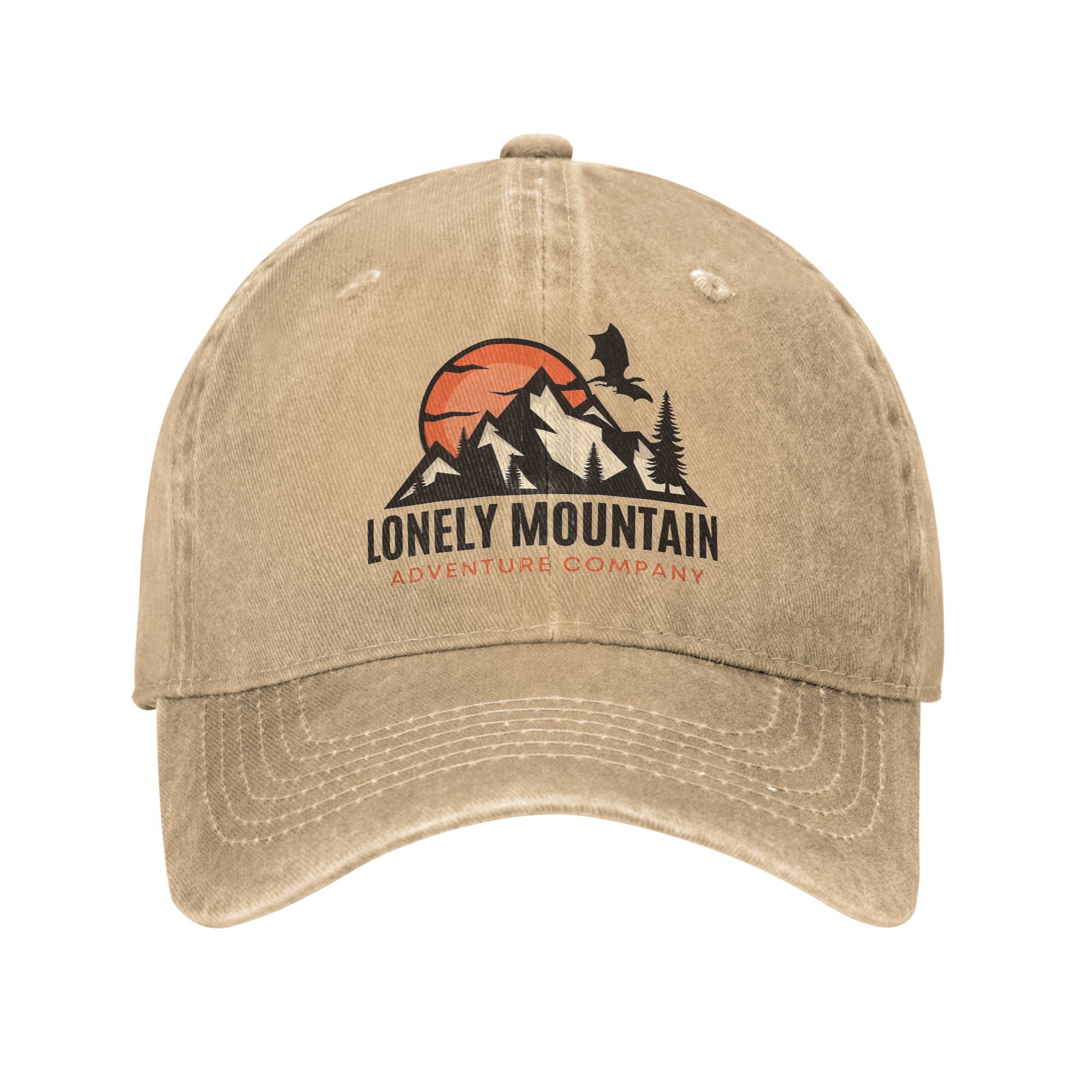 Outdoor Adventure Company - Cappellini da baseball vintage Lonely Mountain