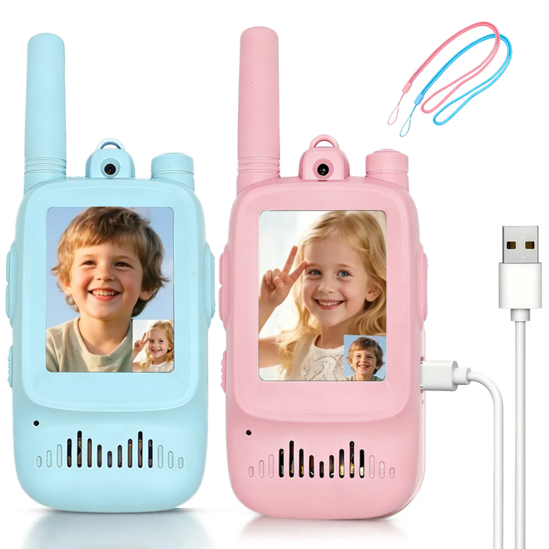 Outdoor Adventure Toys - 2 pezzi di walkie-talkie per bambini