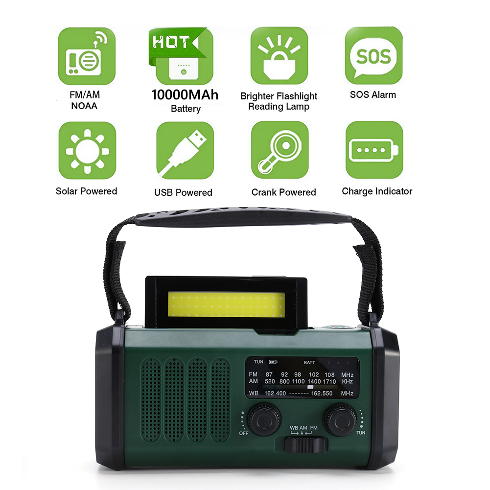 Radio Portatile LED AM/FM/WB 1 - Emergency Radio Solar recensione e prezzo