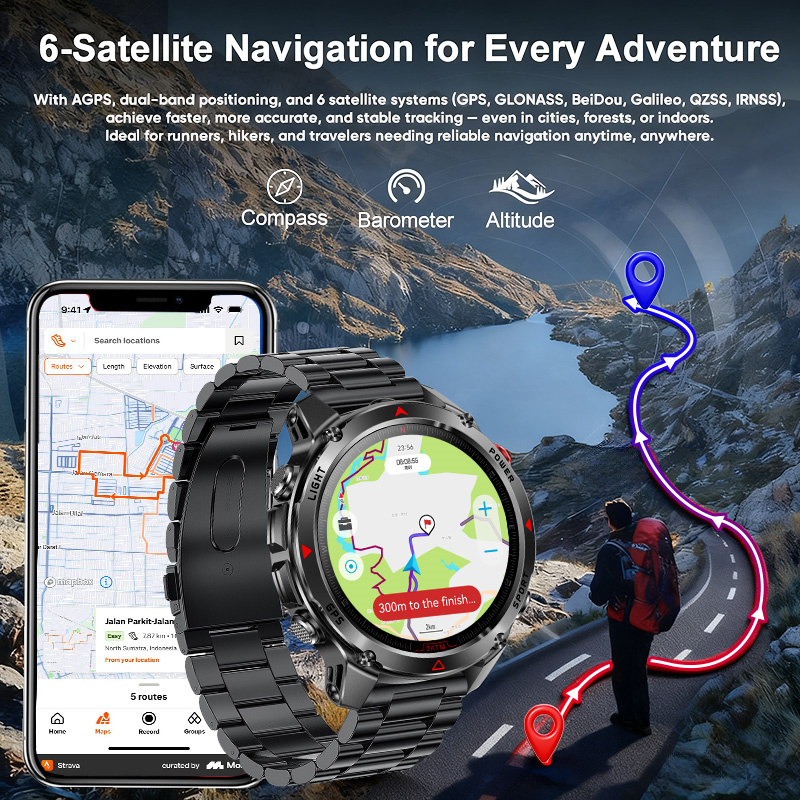 Nuovo Smartwatch Militare GPS  - Outdoor Adventure Hours recensione e prezzo