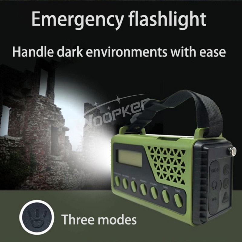 Woopker Radio SY-1199 10000mAh - Emergency Radio Solar recensione e prezzo