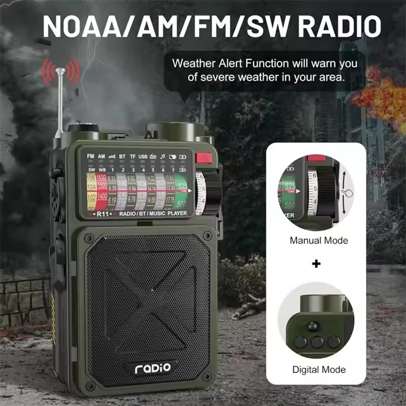 Radio di allarme da campeggio  - Emergency Radio Solar recensione e prezzo