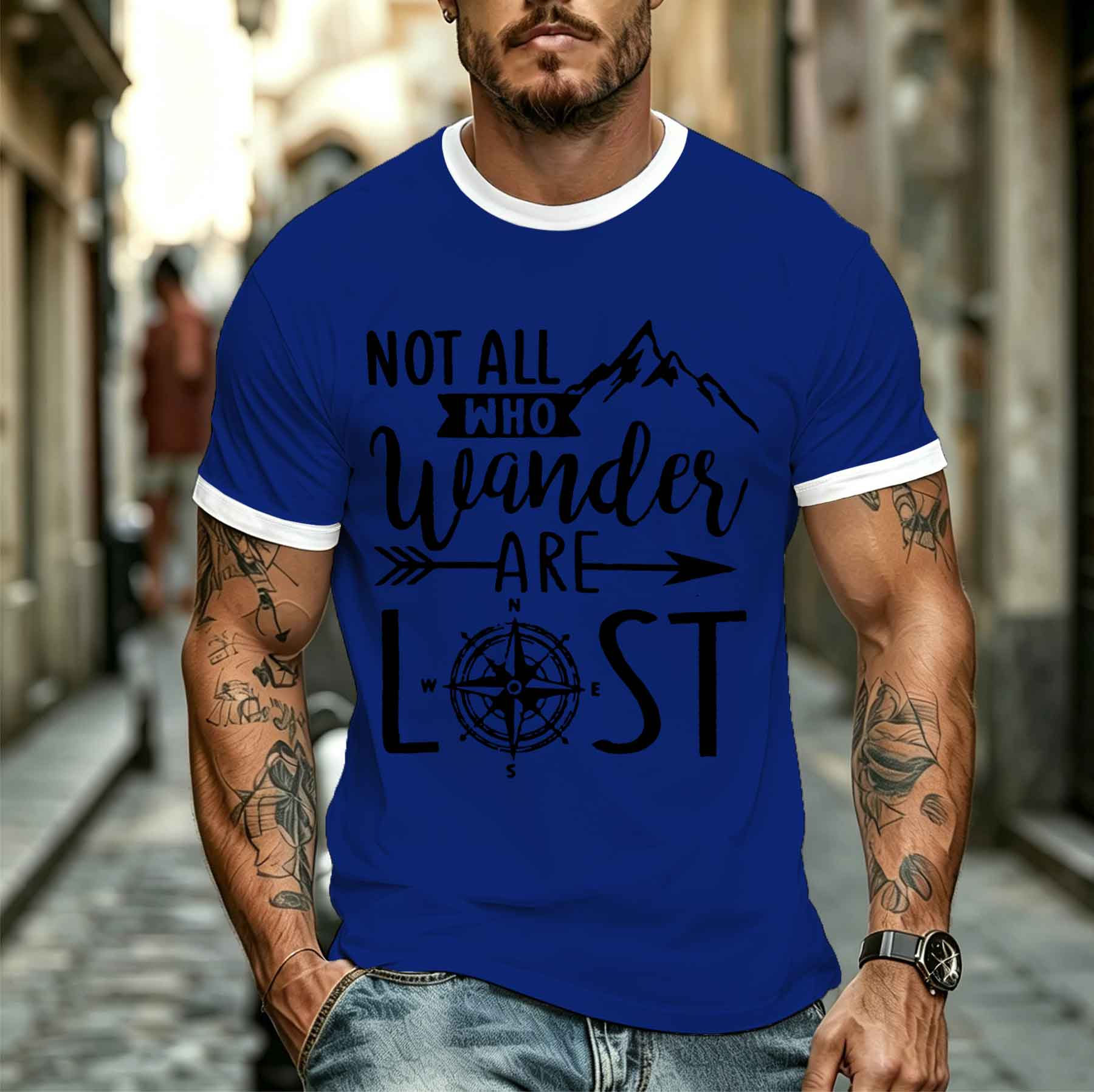 Nuovo modello 2026: T-shirt da - Outdoor Adventure Quotes Short recensione e prezzo