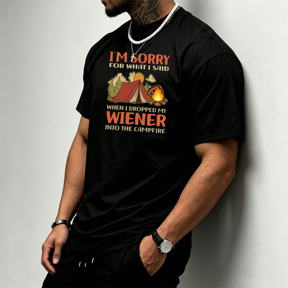 T-shirt da uomo con grafica Ca - Outdoor Adventure Quotes Short recensione e prezzo
