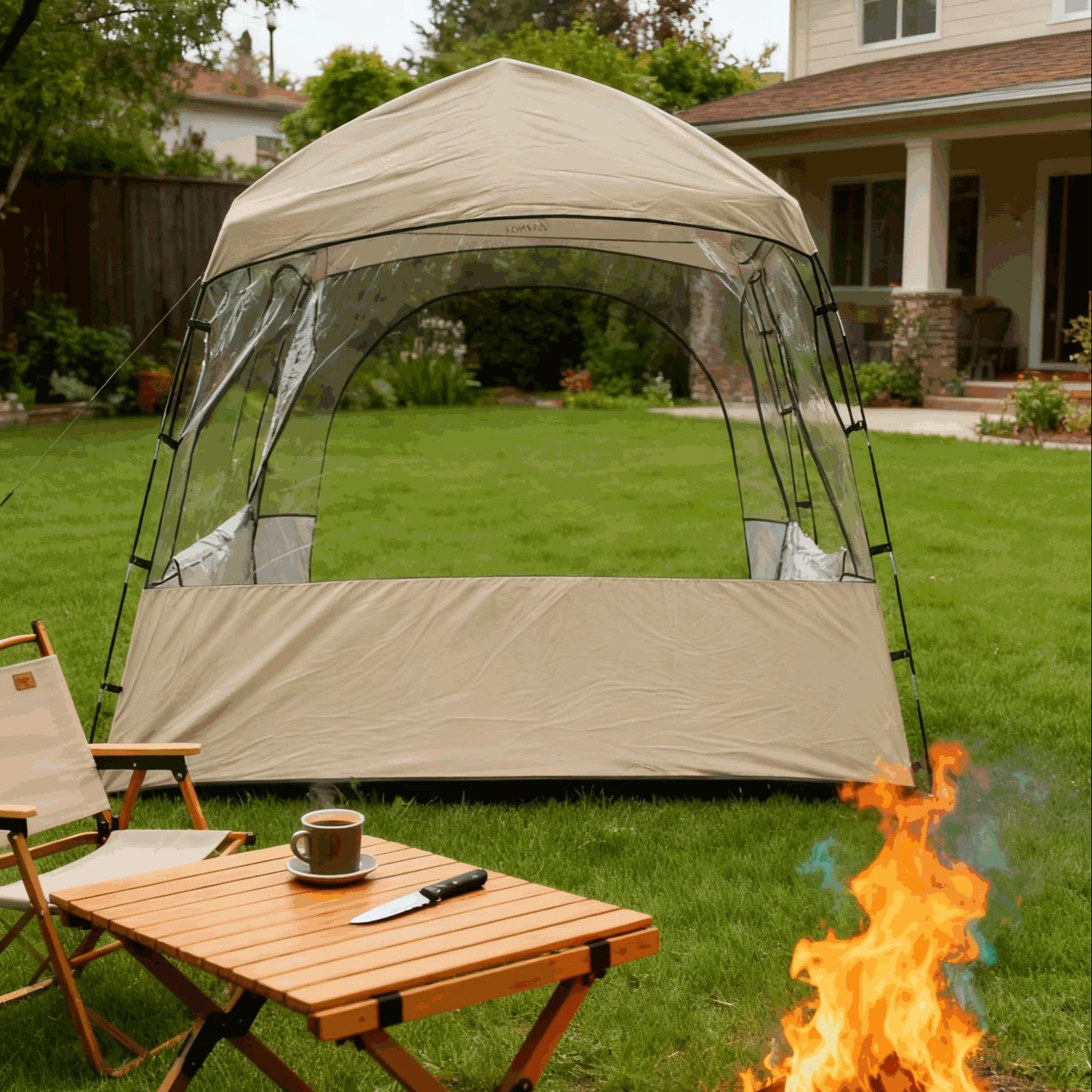 Giardini, cortili, avventure a - Outdoor Adventure Dome Shelter recensione e prezzo