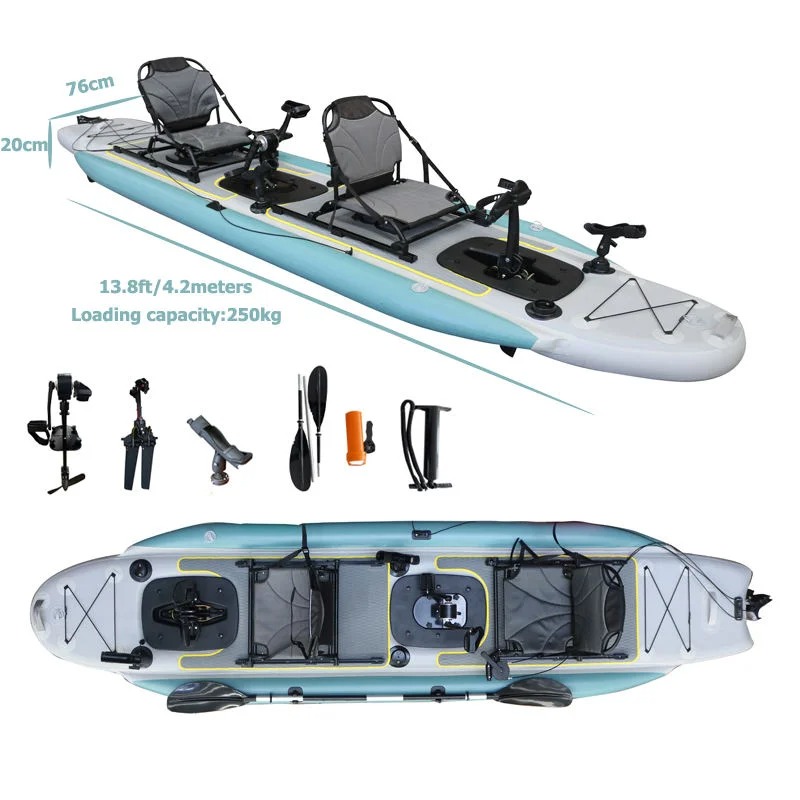 Kayak Gonfiabile a Pedali da 1 - Outdoor Adventure Kayak recensione e prezzo