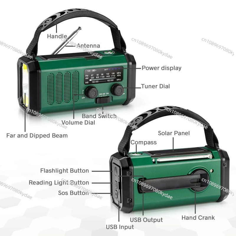 Radio meteorologica di emergen - Emergency Radio Solar recensione e prezzo
