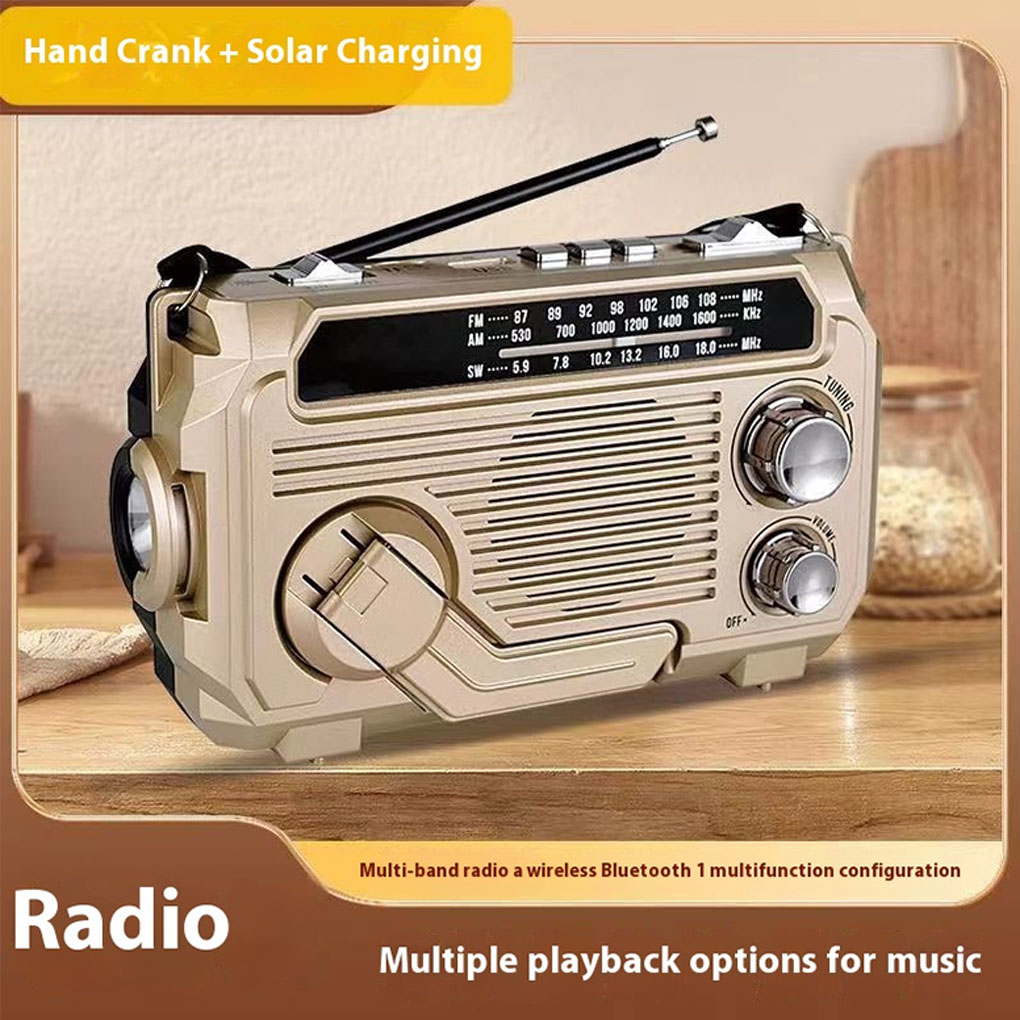 FM AM SW Radio Ricarica solare - Emergency Radio Solar recensione e prezzo
