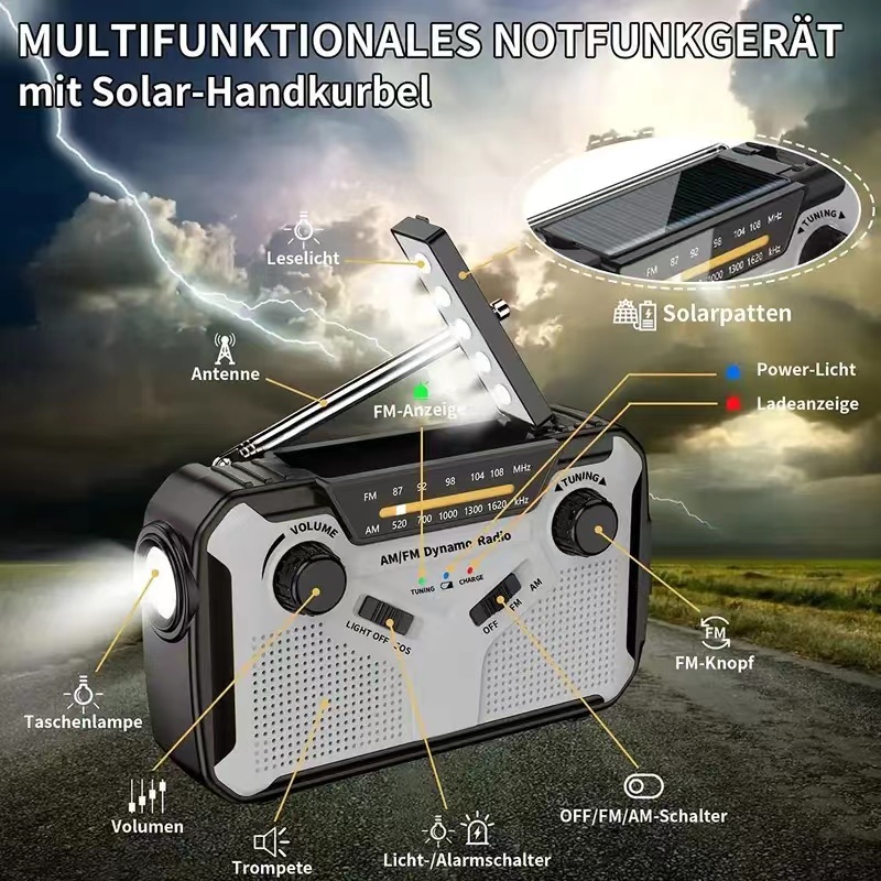 Radio solare, radio di emergen - Emergency Radio Solar recensione e prezzo
