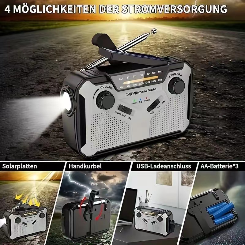 Radio solare, radio di emergen - Emergency Radio Solar recensione e prezzo