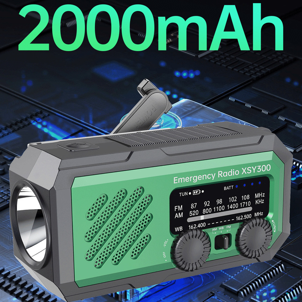 Nuova Radio di Emergenza 2000m - Emergency Radio Solar recensione e prezzo