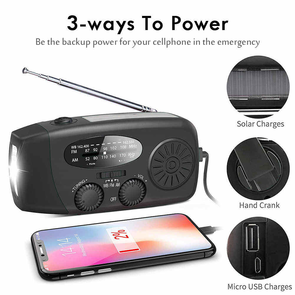Generatore di energia portatil - Emergency Radio Solar recensione e prezzo