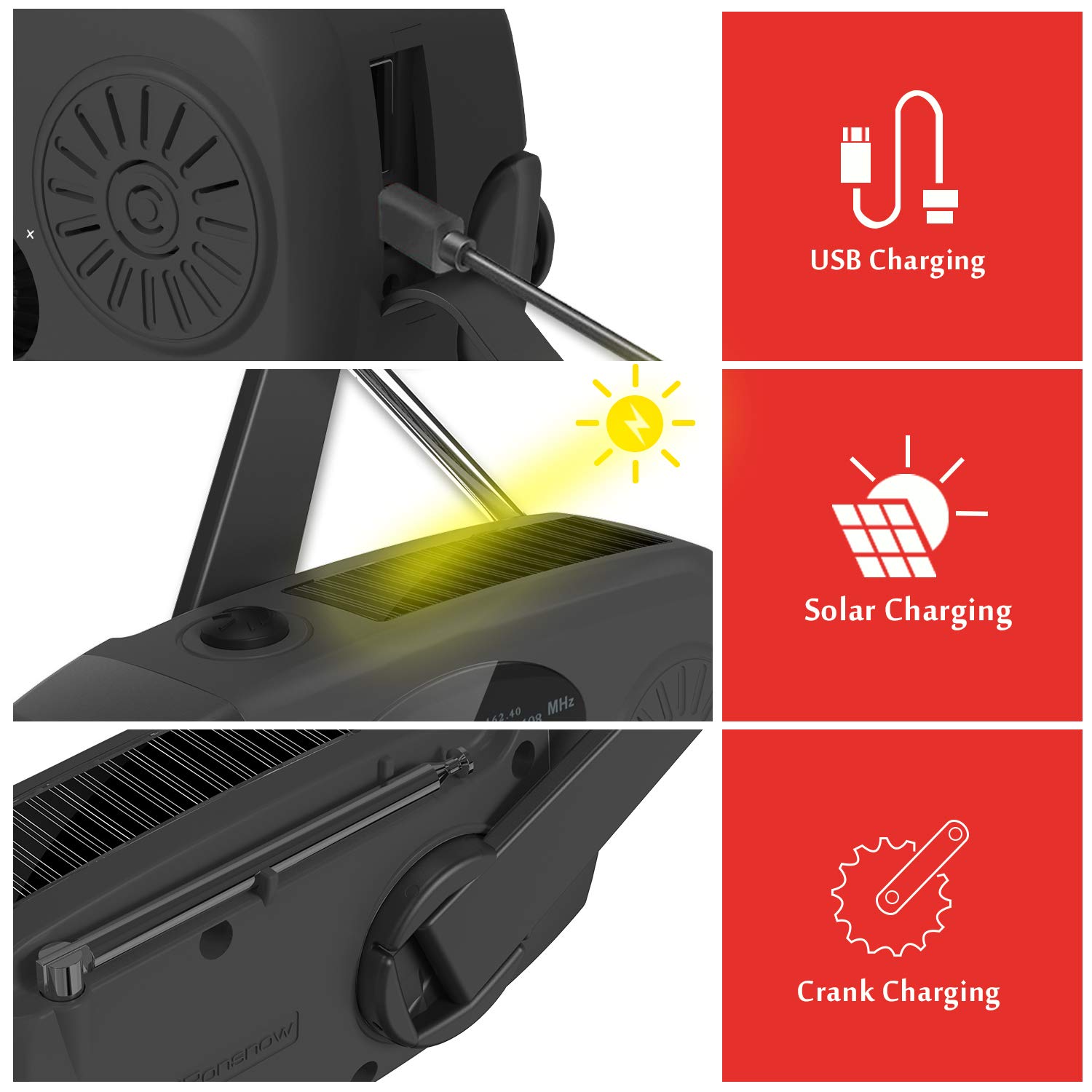 Generatore di energia portatil - Emergency Radio Solar recensione e prezzo
