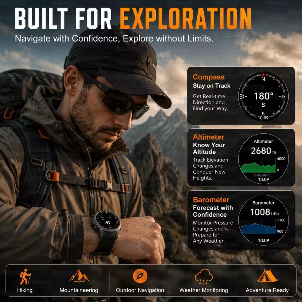 Nuovo Smartwatch GPS Integrato - Outdoor Adventure Hours recensione e prezzo